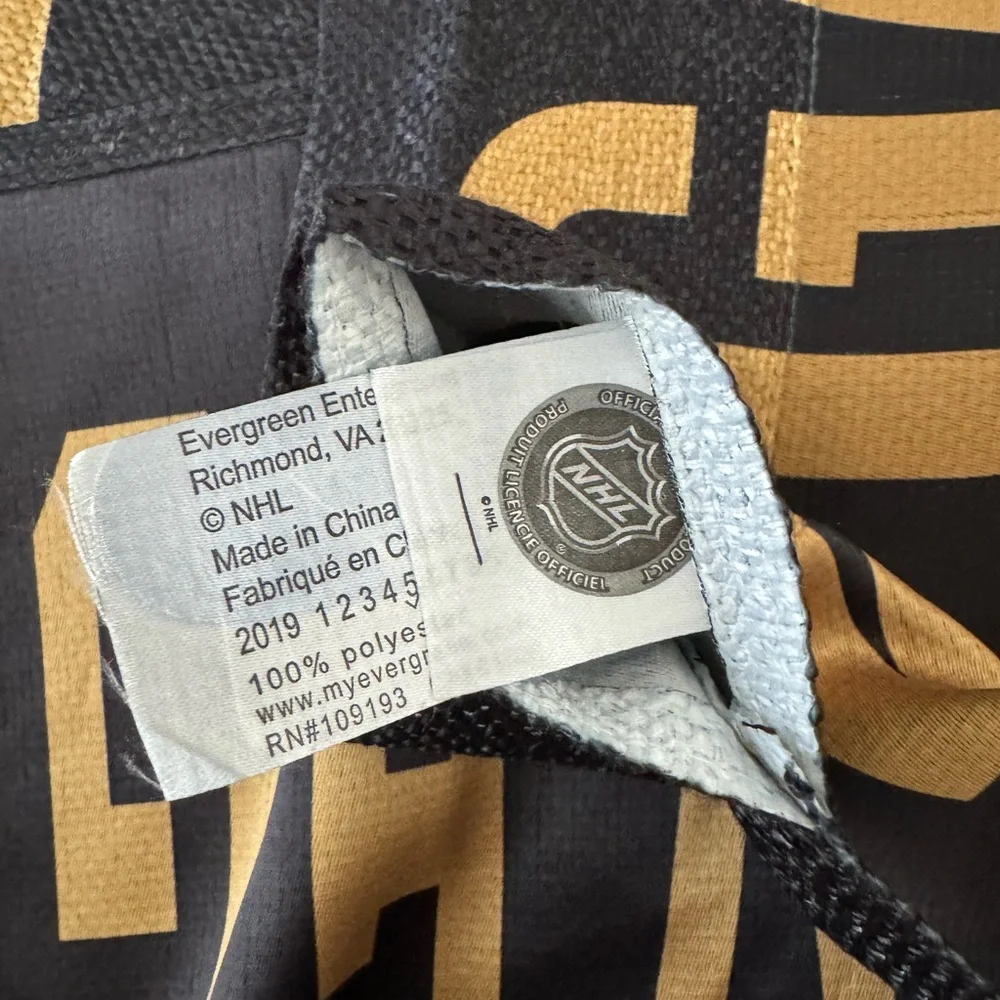 Evergreen Flag, Las Vegas Golden Knights, Fan Rules ES Gar, 18'' x 0.15'' inches